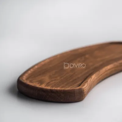 Доска для подачи мяса и стейков из дуба, 34×16 см от мастерской DIVIRO